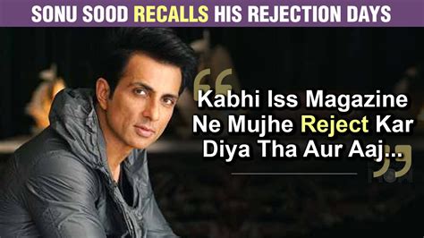 Emotional Sonu Sood Remembers His Audition Days When He Got Rejected By