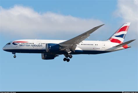 G ZBJB British Airways Boeing 787 8 Dreamliner Photo By Bill Wang ID