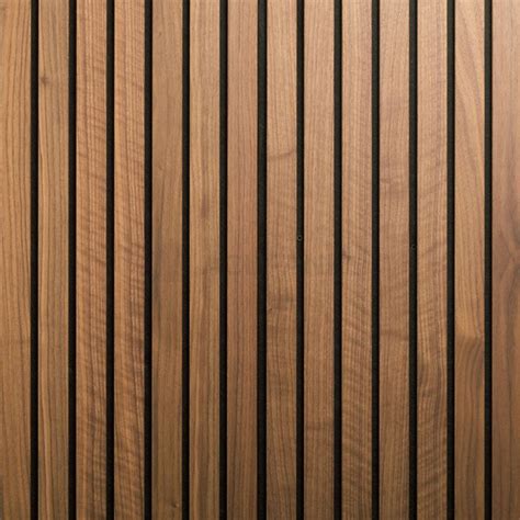 Acupanel Luxe Natural Walnut Acoustic Wood Wall Panels Cm X Cm