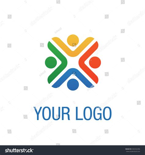 Colorful Generic Vector Logo Isolated On Stock Vector (Royalty Free ...