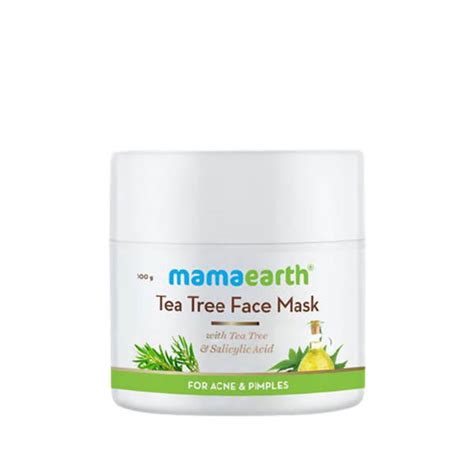 Buy Mamaearth Tea Tree Face Mask 100 Gm Online Distacart