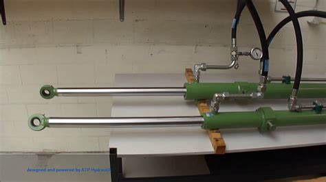 Synchronized Hydraulic Cylinders Gleichlauf Hydraulik Zylinder YouTube