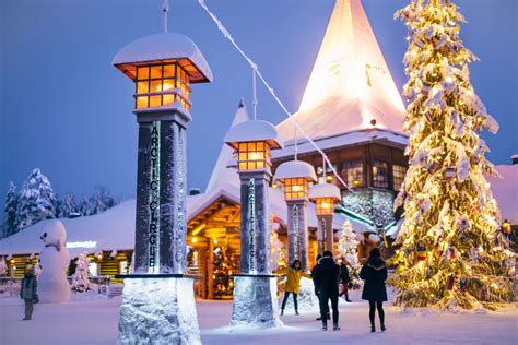 Rovaniemi Zu Besuch Beim Weihnachtsmann Weihnachtsmarkt Magazin