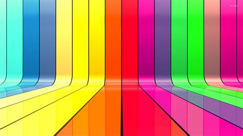 Rainbow bars wallpaper - Abstract wallpapers - #17155