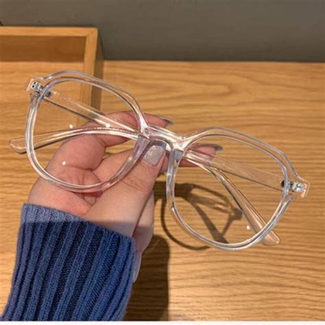 Ready Stock Square Spek Korean Fashion Spec Glasses Transparent