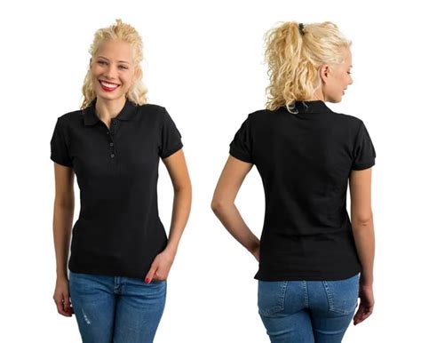 Camiseta Tipo Polo Negra Atelier Yuwa Ciao Jp