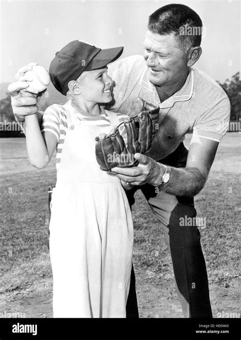 Dennis The Menace Jay North With Los Angeles Angels Pitching Coach