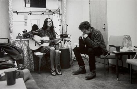 Bob Dylan Backstage with Joan Baez, NYC, 1964 | San Francisco Art Exchange