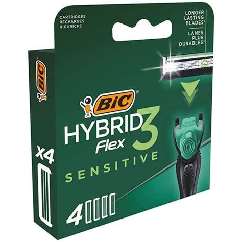 Bic Flex 3 Hybrid Sensitive 4 Blades