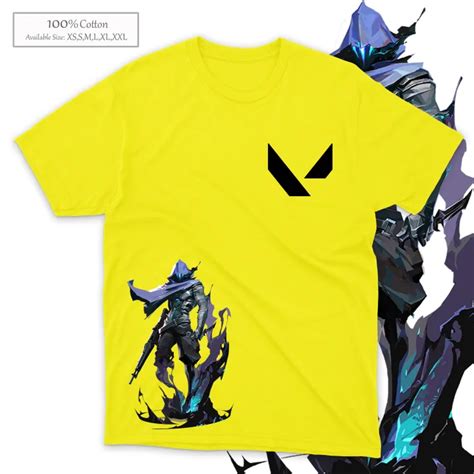 Valorant Character Omen Shirt Va6 Lazada Ph