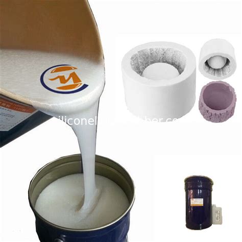 High Tear Strength Tin Cure Plaster Pot Molds Making Liquid Rtv