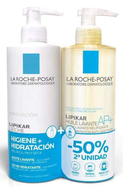 La Roche Posay Lipikar Leche Corporal 750 Ml Lipikar Aceite Lavante