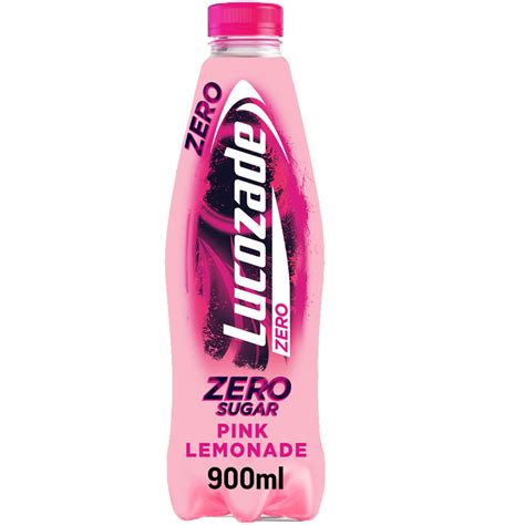 Lucozade Pink Lemonade Zero 900ml Wilko