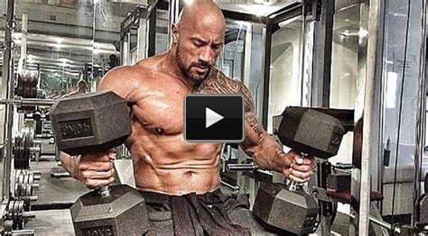 Check Out Dwayne The Rock Johnson Workout 2013