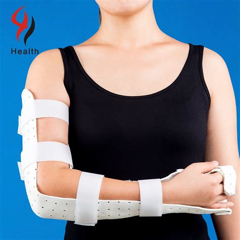 waterproof comfortable thermoplastic elbow arm splint splint