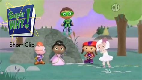 Super Why Short Clip In 4k Princess Presto Lifts The Big Rock Youtube