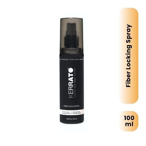 Buy Kerrato Hair Fibres Water Resistant Locking Spray For All Hair