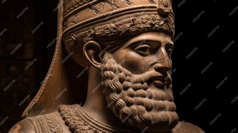 Premium AI Image | Ancient Babylonian king AI generated