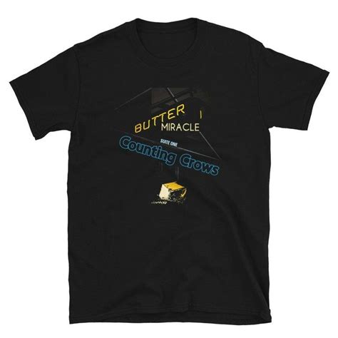 Counting Crows Butter Miracle Suite One Neon Light T Shirt Teepital