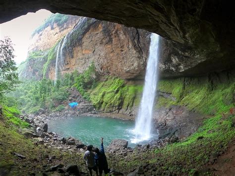 Devkund Waterfall Trek From Pune Treks And Trails India