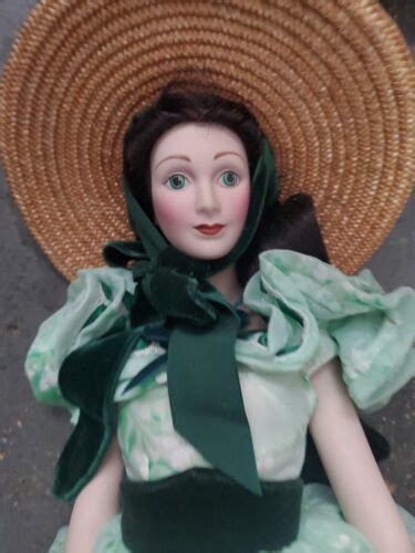 Franklin Heirloom Dolls Scarlett O Hara Gone With The Wind Doll No Box