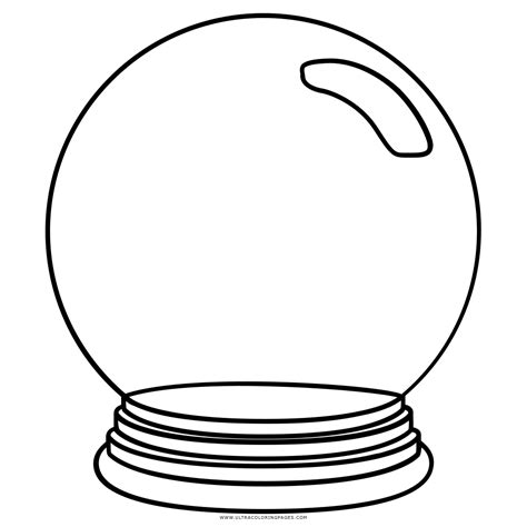 Crystal Ball Coloring Coloring Pages