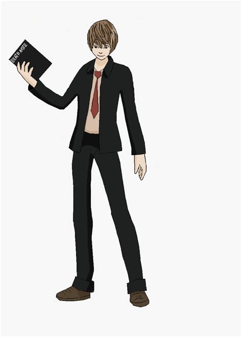 Light Yagami Full Body Drawing