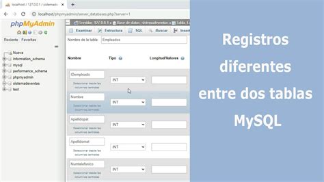 Registros Diferentes Entre Dos Tablas MySQL BaulCode