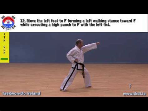 Dan Gun Tae Kwon Do Form Explained Step By Step