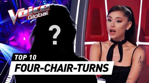 Mesmerizing 4 CHAIR TURNS During The Blind Auditions On The Voice