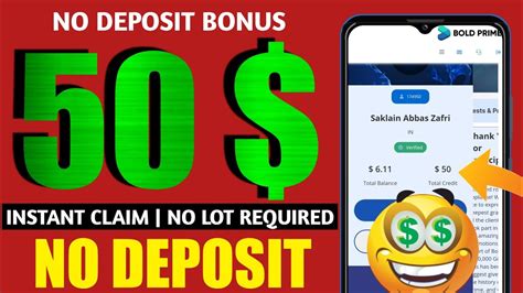 50 No Deposit Bonus Forex Instant Claim 50 No Lot Required No