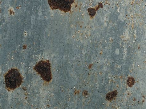 Galvanized Steel Surface with Rust Spots Stock Image - Image of design ...