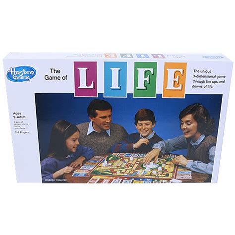 Buy Hasbro Gaming The Game Of Life Board Game For Families And Kids Ages