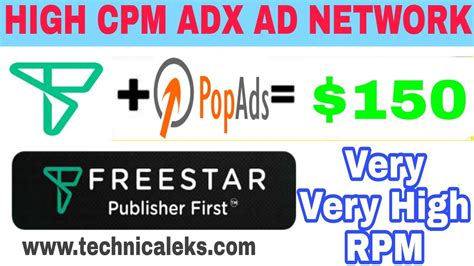 Freestar Adx Ad Network High Cpm Adsense Alternative Ad Network Blogger