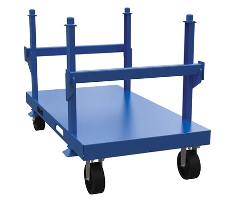 Material Cart Stackable Two Shelf Material Cart