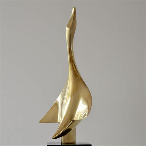 Grande Sculpture Philippe Jean En Bronze Dor S