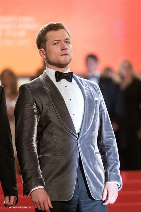 Taron Egerton Suit Jacket Suits Jackets Fashion Down Jackets Moda