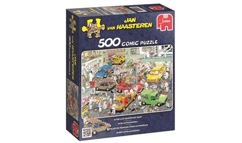 Puzzle 500 J Van Haasteren Car Respraying Shop J De Juegos