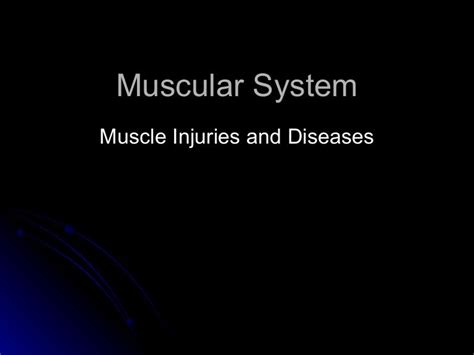 Muscular System Disease