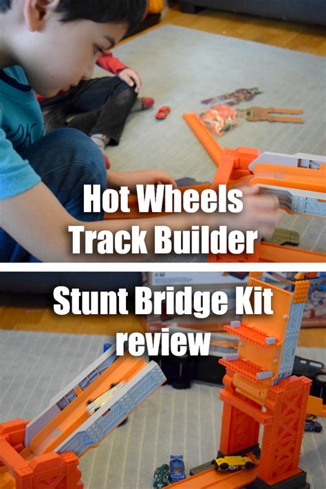 Review Hot Wheels Track Builder Stunt Bridge Kit Suburban Mum