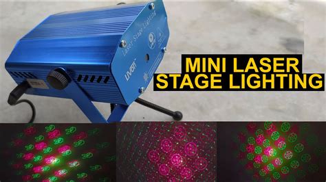 Mini Laser Stage Lighting Holographic Laser Star Projector Review