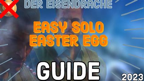 UPDATED Easy Solo Easter Egg Guide For Der Eisendrache No Mega