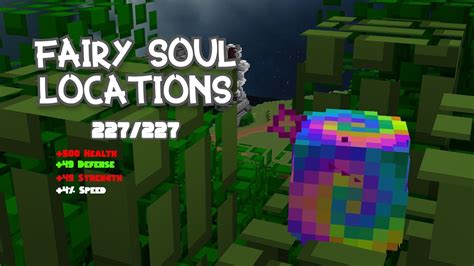 Updated All 227227 Fairy Souls Locations Hypixel Skyblock Gain