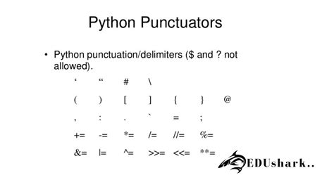 Tokens In Python