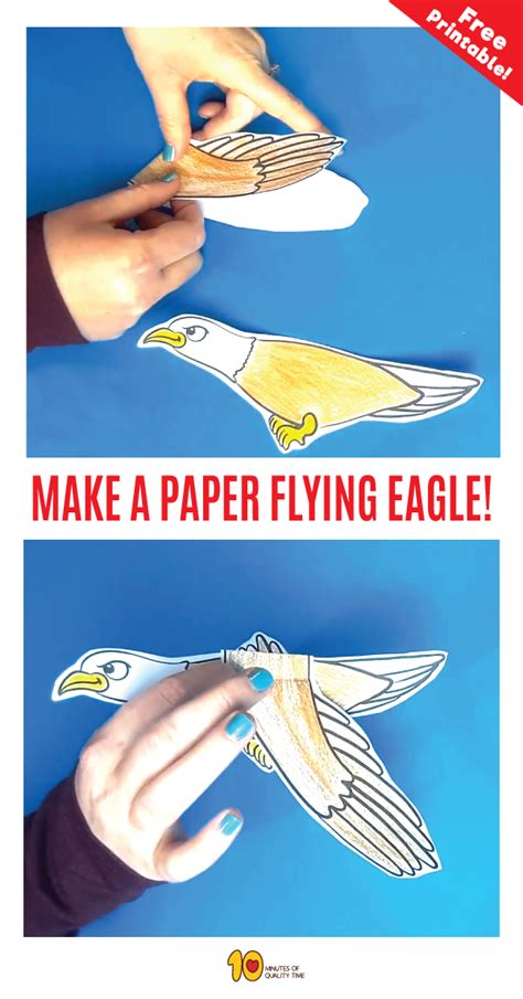 Diy Flying Eagle 10 Minutes Of Quality Time Mountain Crafts For