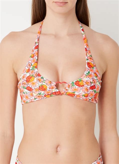 Blackbough Swim Thea Halter Bikinitop Met Uitneembare Vulling En