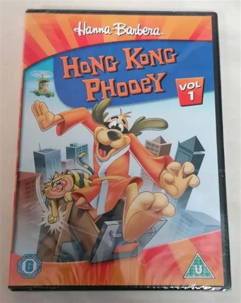 Dvd New Sealed Hanna Barbera Hong Kong Phooey Vol 1 Pal Uk R2 Dvd