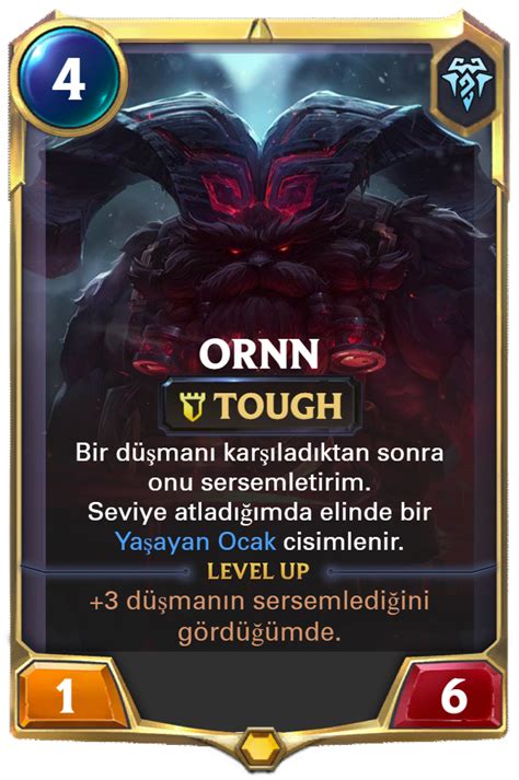 Şöyle bir Ornn tasarladım. Tank, support ve buffer ortaya karışık. : r/BarbiroseLoR