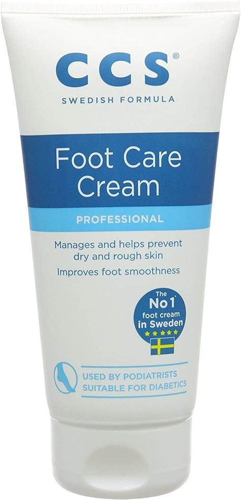 Ccs Foot Care Cream Tube 175ml Pack Of 3 [personal Care] [personal Care] Uk Health