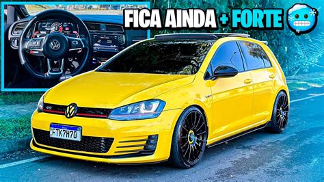 ACELERANDO FORTE MEU GOLF GTI DE 450 CV NO FRIO YouTube